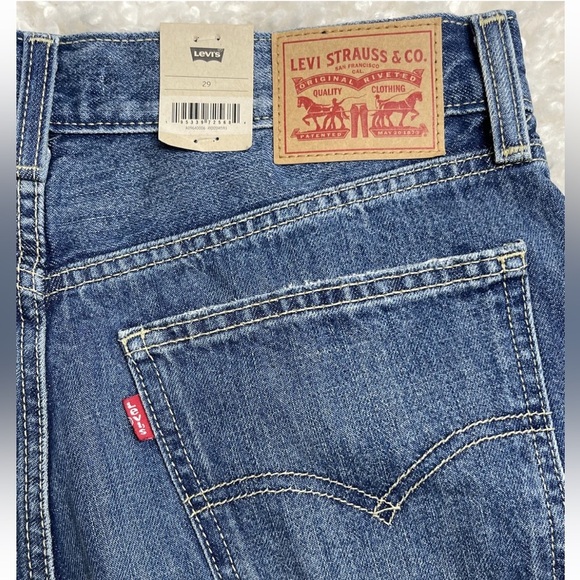 Levi's Women's Mid-Rise Low Pro Straight Jeans - Breathe Out 29 - Picture 5 of 7